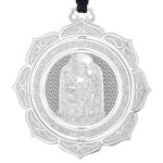 Pt950 Platinum Acala Guardian Pendant - Rooster Zodiac Birth Buddha